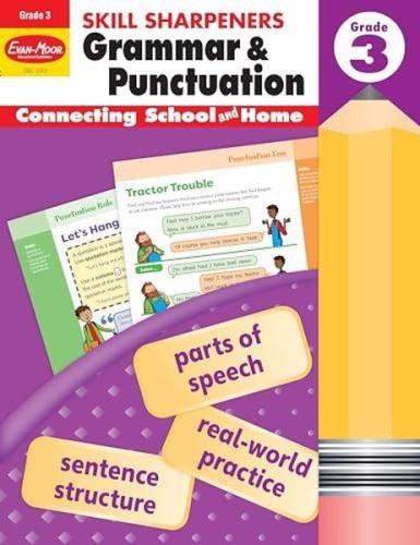 Skill Sharpeners Grammar and Punctuation Grade 3 | Kitap Ambarı