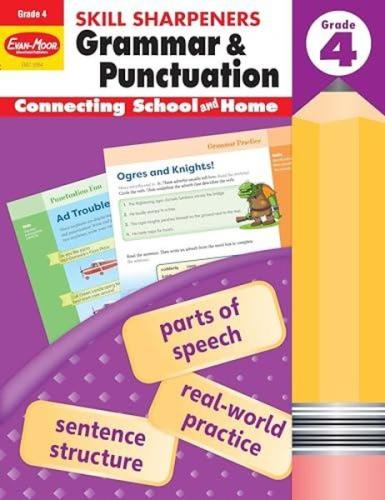 Skill Sharpeners Grammar and Punctuation Grade 4 | Kitap Ambarı