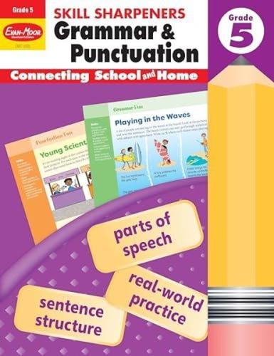 Skill Sharpeners Grammar and Punctuation Grade 5 | Kitap Ambarı