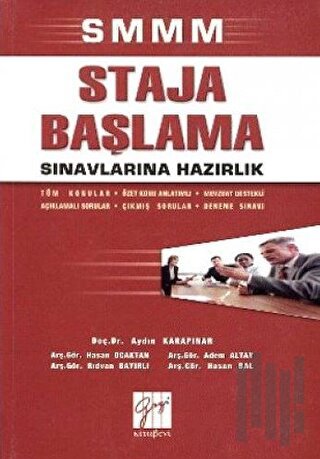 SMMM Staja Başlama Sınavlarına Hazırlık (Ciltli) | Kitap Ambarı