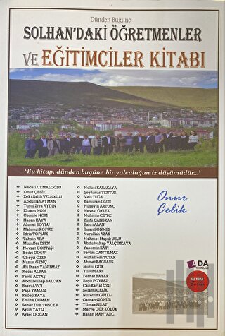 Solhan'daki Öğretmenler ve Eğitimciler Kitabı