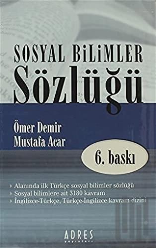 Sosyal Bilimler Sözlüğü (Ciltli)