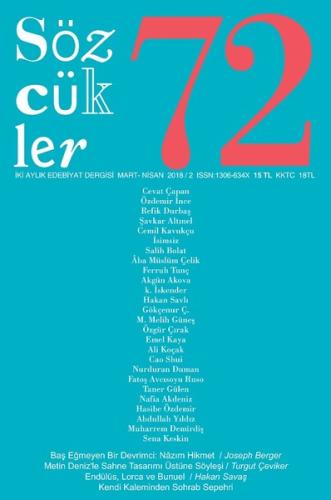 Sözcükler Dergisi Sayı 72 | Kitap Ambarı