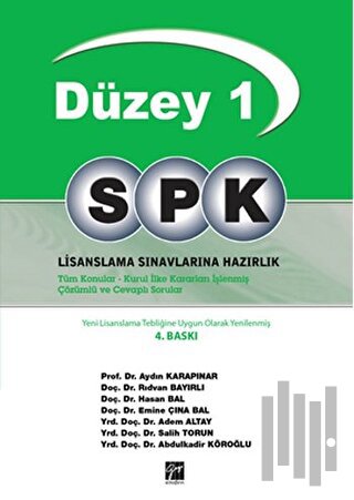 SPK Temel Düzey 1 Lisanslama Sınavlarına Hazırlık