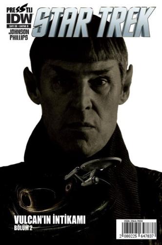 Star Trek Sayı 8 Kapak B-Çizgi Roman Dergisi