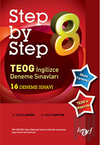 Step By Step 8. Sınıf İngilizce 16 Deneme Sınavı