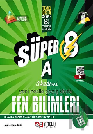 Süper 8 Fen Bilimleri A Yeni Nesile Geçiş Kitabı | Kitap Ambarı