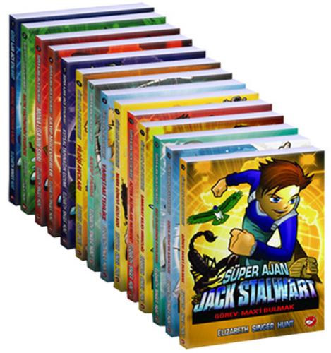 Süper Ajan Jack Stalwart Seti - 14 Kitap Takım