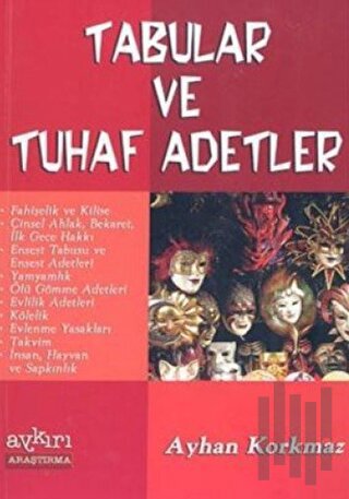 Tabular ve Tuhaf Adetler | Kitap Ambarı