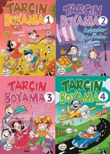 Tarçın Boyama - 4 Kitap Takım