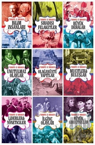 Tarihte İz Bırakanlar Seti (9 Kitap)