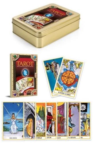 Tarot - 78 Kart ve Açıklama Kitabı (Metal Kutulu) | Kitap Ambarı