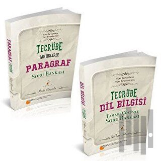 Tecrübe Dil Bilgisi ve Taktiklerle Paragraf Soru Bankası Seti (2 Kitap)