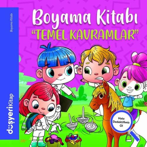 Temel Kavramlar Boyama Kitabı | Kitap Ambarı