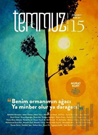 Temmuz Dergisi Ekim 2017 Sayı:15