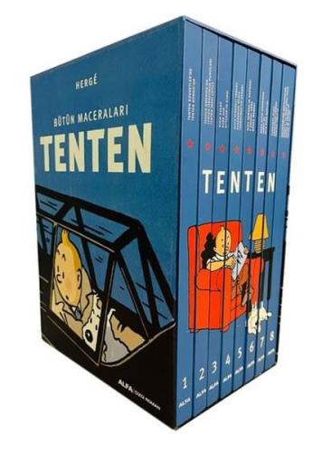 Tenten Serisi Seti - 8 Kitap Takım (Ciltli)
