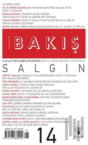 Teorik Bakış Sayı: 14 Salgın