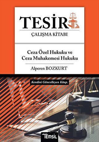 Tesir Çalışma Kitabı - Ceza Özel Hukuku ve Ceza Muhakemesi Hukuku