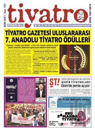 Tiyatro Gazetesi Sayı: 127 Ekim 2021