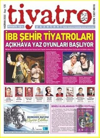 Tiyatro Gazetesi Sayı: 135 Haziran 2022