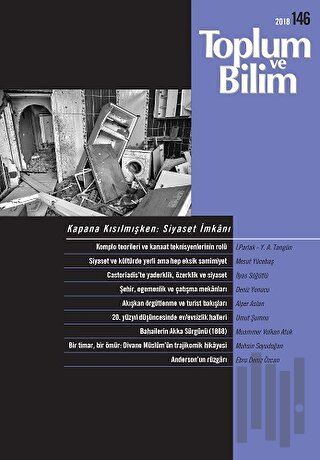 Toplum ve Bilim Dergisi Sayı: 146 Aralık 2018