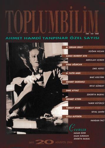 Toplumbilim Dergisi - Sayı:20 Ağustos 2006 | Kitap Ambarı