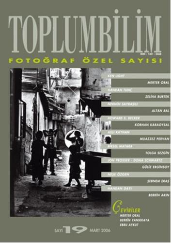 Toplumbilim Sayı: 19 Fotoğraf Özel Sayısı | Kitap Ambarı