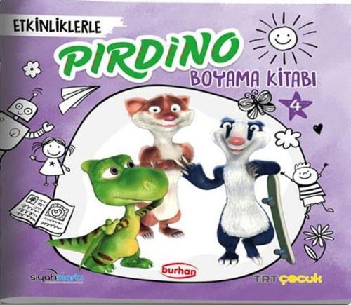 TRT Çocuk Etkinliklerle Pırdino Boyama Kitabı - 4 | Kitap Ambarı