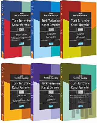 Türk Turizmine Kanat Gerenler Cilt 1 - 2 - 3 - 4 - 5 - 6 (Ciltli)