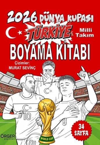 Türkiye Milli Takım Boyama Kitabı-2026 Dünya Kupası