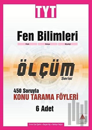 TYT Fen Bilimleri Ölçüm Serisi 450 Soruyla Konu Tarama Föyleri