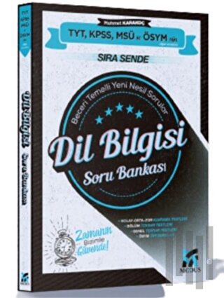 TYT KPSS MSÜ ÖSYM Sıra Sende Dil Bilgisi Soru Bankası