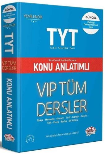TYT VIP Tüm Dersler Konu Anlatımlı