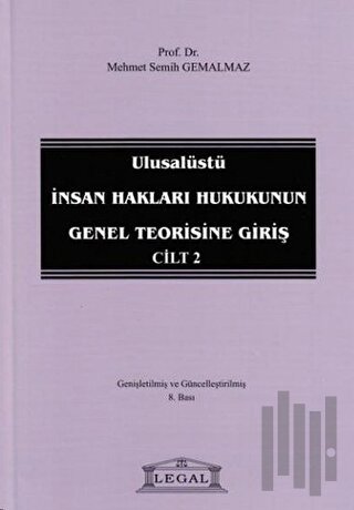 Ulusalüstü İnsan Hakları Hukukunun Genel Teorisine Giriş Cilt: 2 | Kit