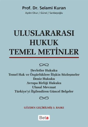 Uluslararası Hukuk Temel Metinler