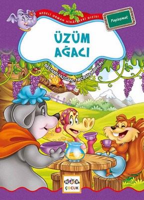 Üzüm Ağacı / Neşeli Orman Hikayeleri (Büyük Boy) | Kitap Ambarı