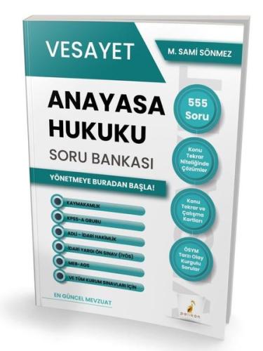 Vesayet Anayasa Hukuku Soru Bankası | Kitap Ambarı