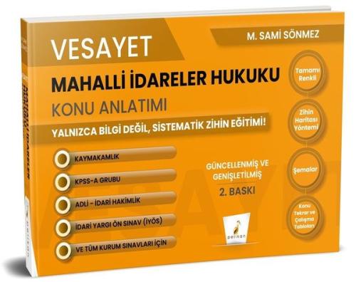 Vesayet Mahalli İdareler Hukuku Konu Anlatımı | Kitap Ambarı