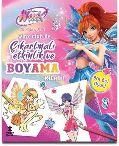 Winx Club İle Çıkartmalı Etkinlik ve Boyama Kitabı!