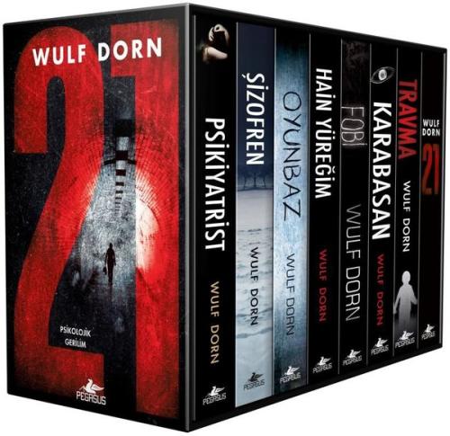 Wulf Dorn Psikolojik Gerilim Kutulu Özel Seti - 8 Kitap Takım