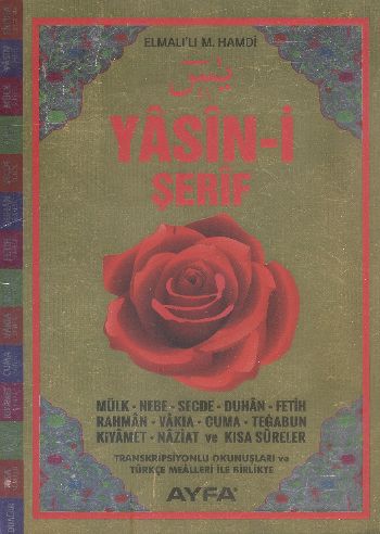 Yasini Şerif Dualı Üçlü Çanta Boy | Kitap Ambarı