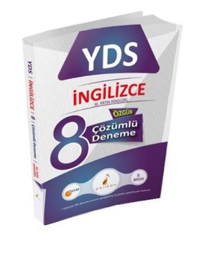 YDS 8 Özgün Çözümlü Deneme