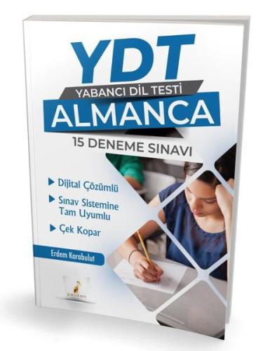 YDT Yabancı Dil Testi Almanca - 15 Deneme Sınavı