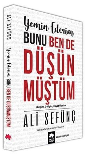 Yemin Ederim Bunu Ben De Düşünmüştüm | Kitap Ambarı