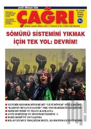 Yeni Dünya İçin Çağrı Dergisi Sayı: 202 Şubat - Mart - Nisan 2021