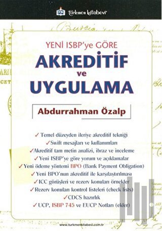 Yeni ISBP'ye Göre Akreditif ve Uygulama | Kitap Ambarı
