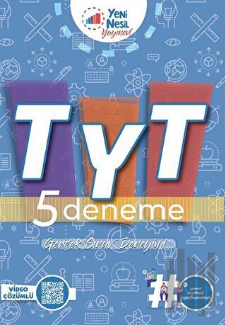 Yeni Nesil Yks Tyt 5 Deneme Sınavı Video Çözümlü | Kitap Ambarı