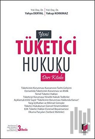 Yeni Tüketici Hukuku Ders Kitabı