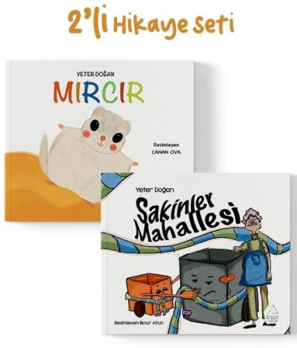 Yeter Doğan Seti - 2 Kitap Takım Mırcırın Macerası ve Sakinler Mahallesi