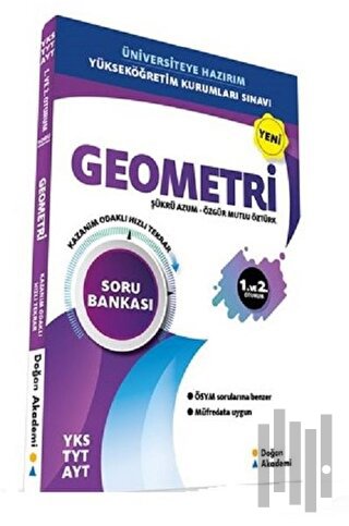 YKS TYT-AYT Geometri Soru Bankası Kazanım Odaklı Hızlı Tekrar
